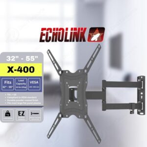 حامل تلفاز جداري Echolink X400 من 32 إلى 55 بوصة