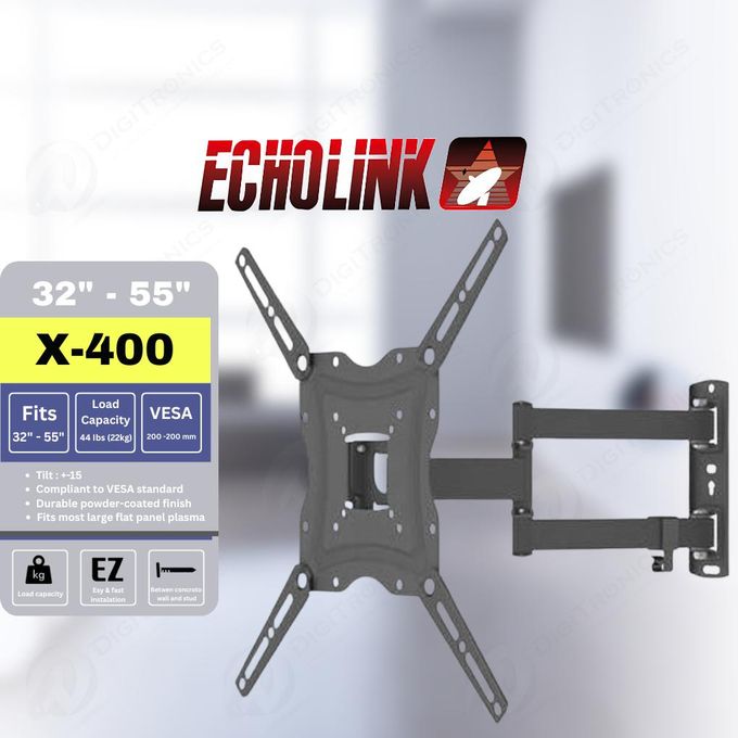 حامل تلفاز جداري Echolink X400 من 32 إلى 55 بوصة