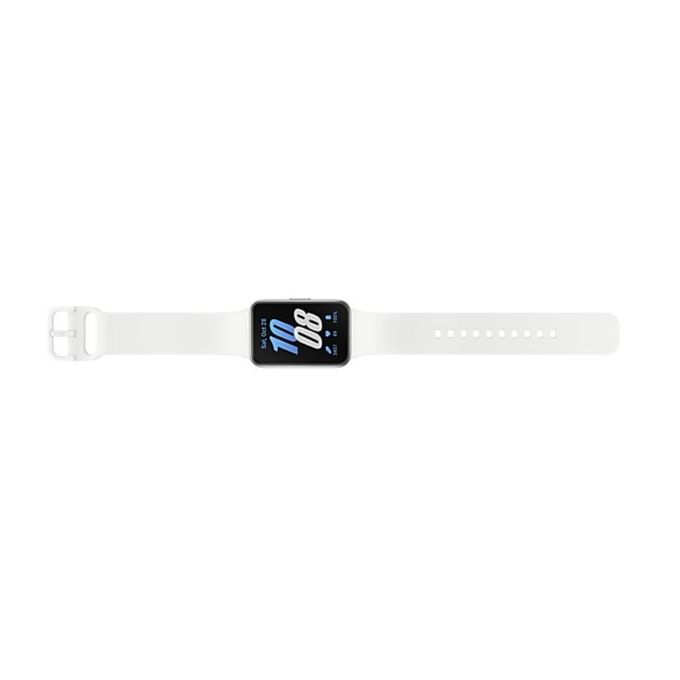 ساعة سامسونج Galaxy Fit3 الذكية - فضي - الصورة 4
